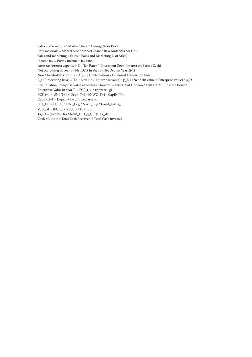 Formulas - Corporate Finance - Page 5
