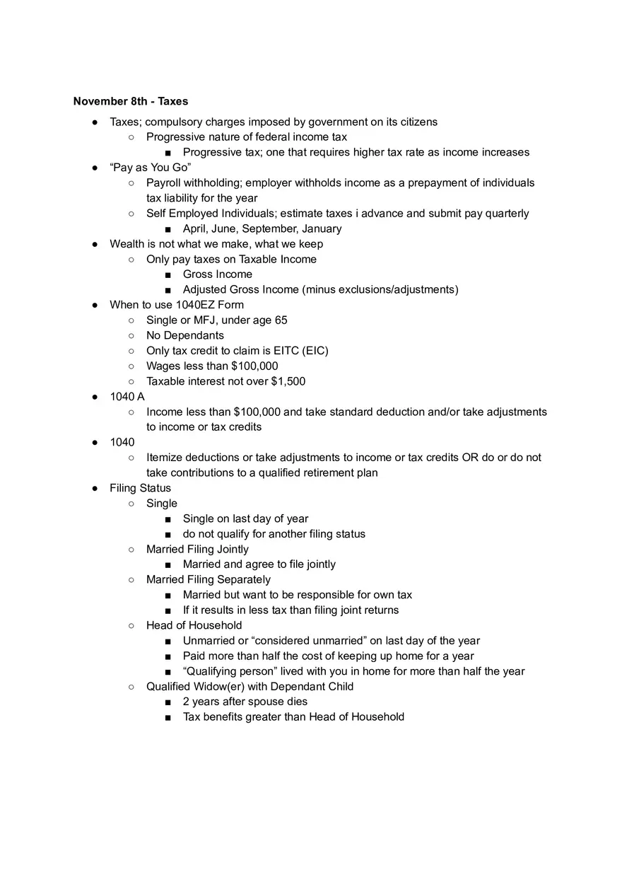 Unit Three Notes - Personal Finance - Page 11