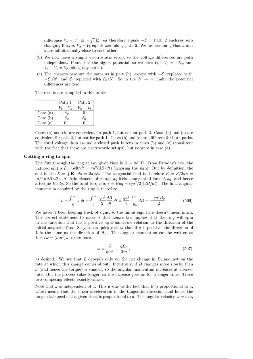 Electromagnetic Induction, Solution Manual - Page 11