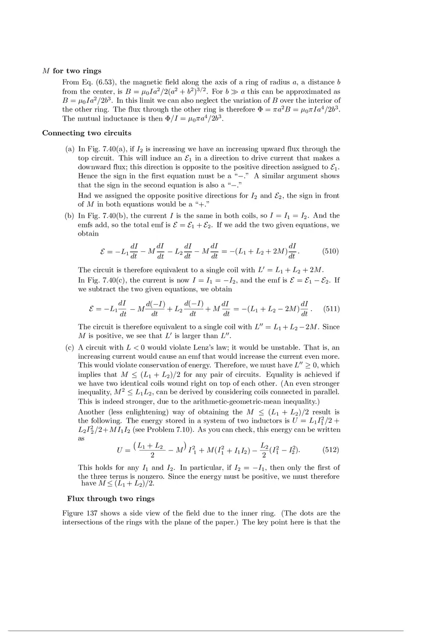 Electromagnetic Induction, Solution Manual - Page 13