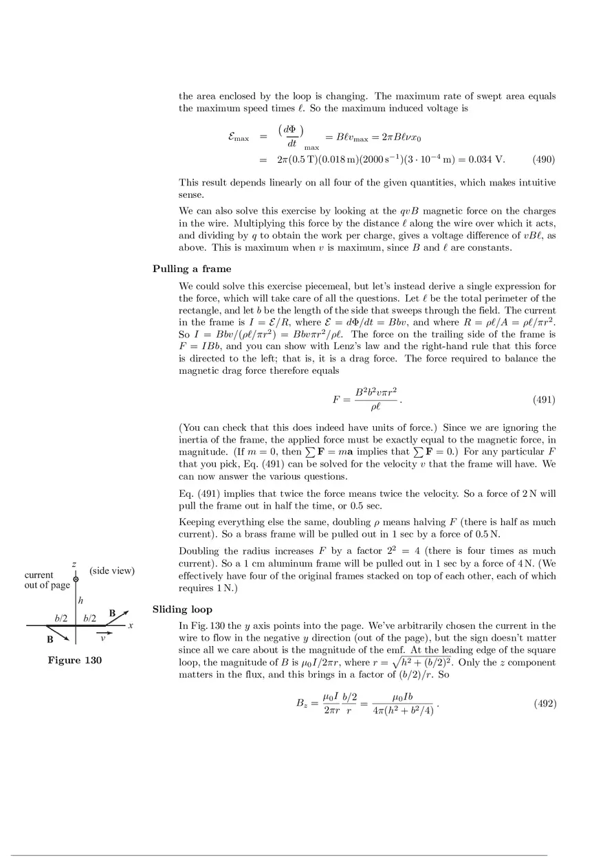 Electromagnetic Induction, Solution Manual - Page 2