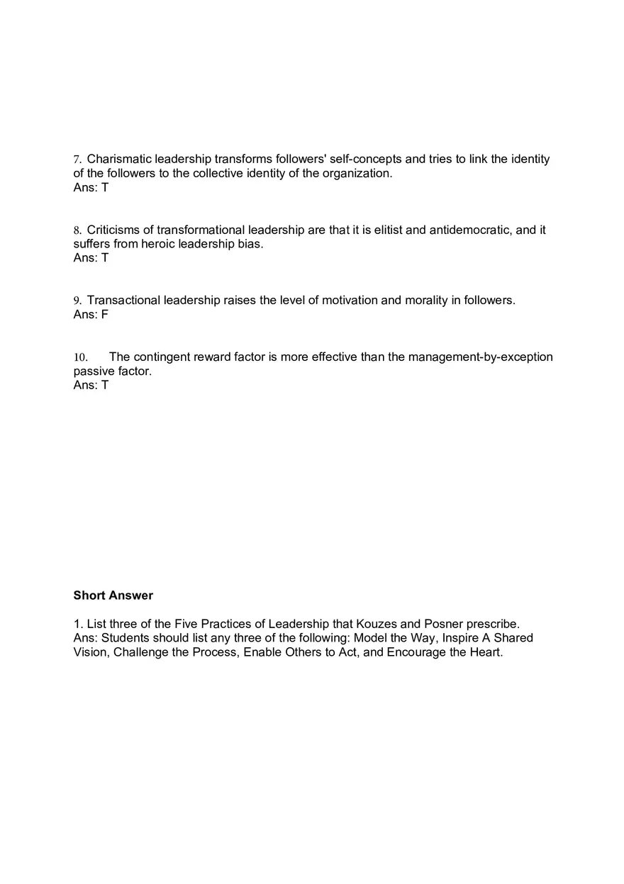 Transformational Leadership Pt 2 - Page 9
