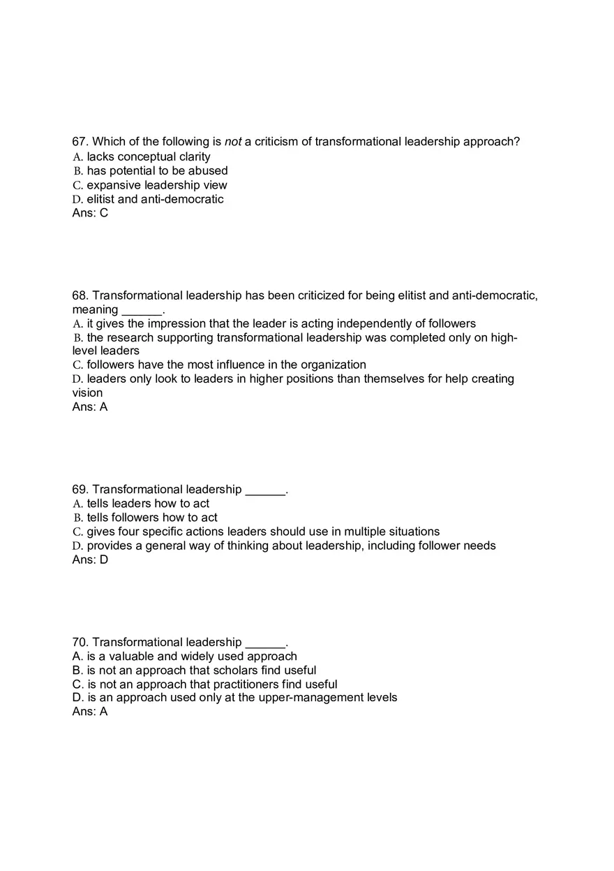 Transformational Leadership Pt 2 - Page 5