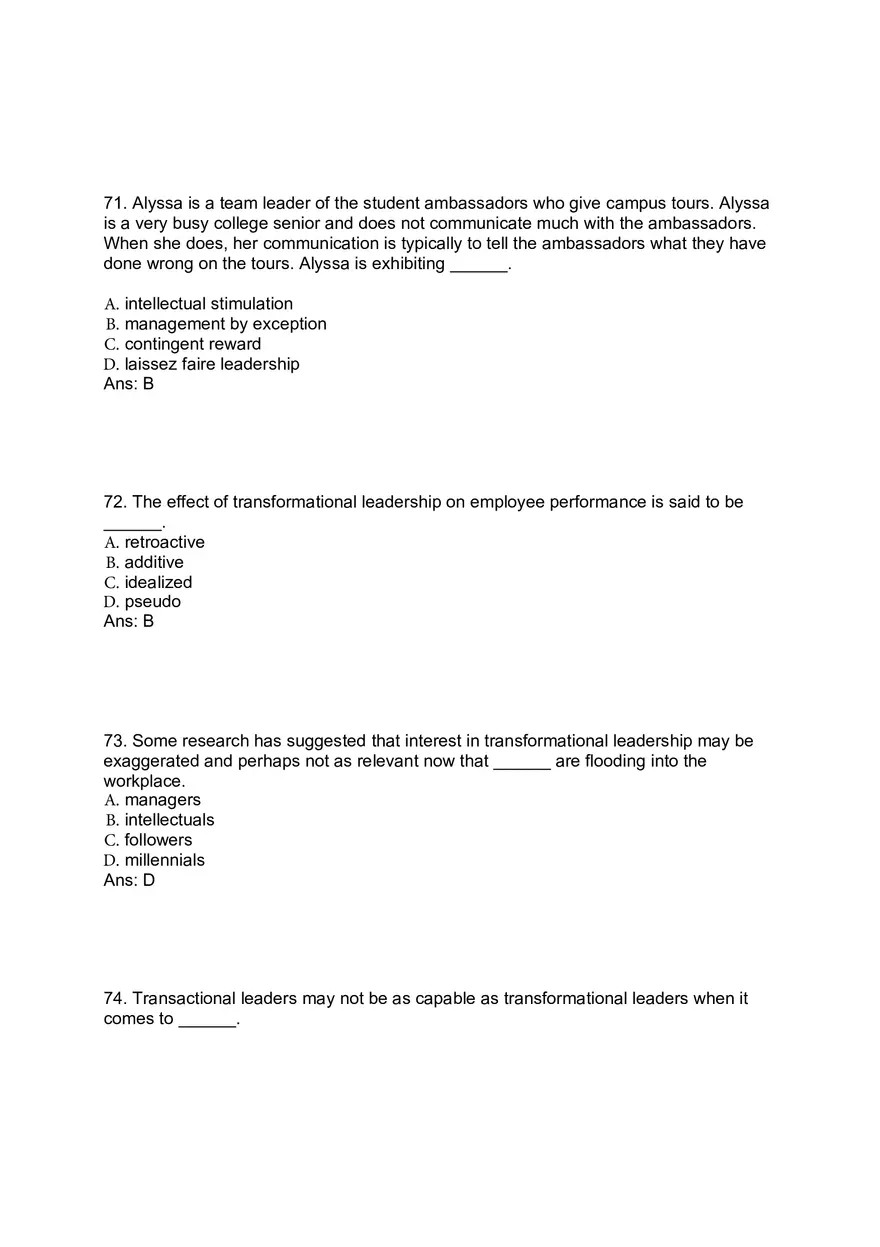 Transformational Leadership Pt 2 - Page 6