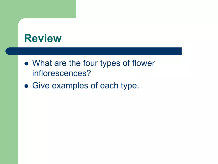 Plant Inflorescences - Page 3