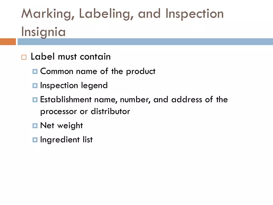USDA Inspection - Page 3
