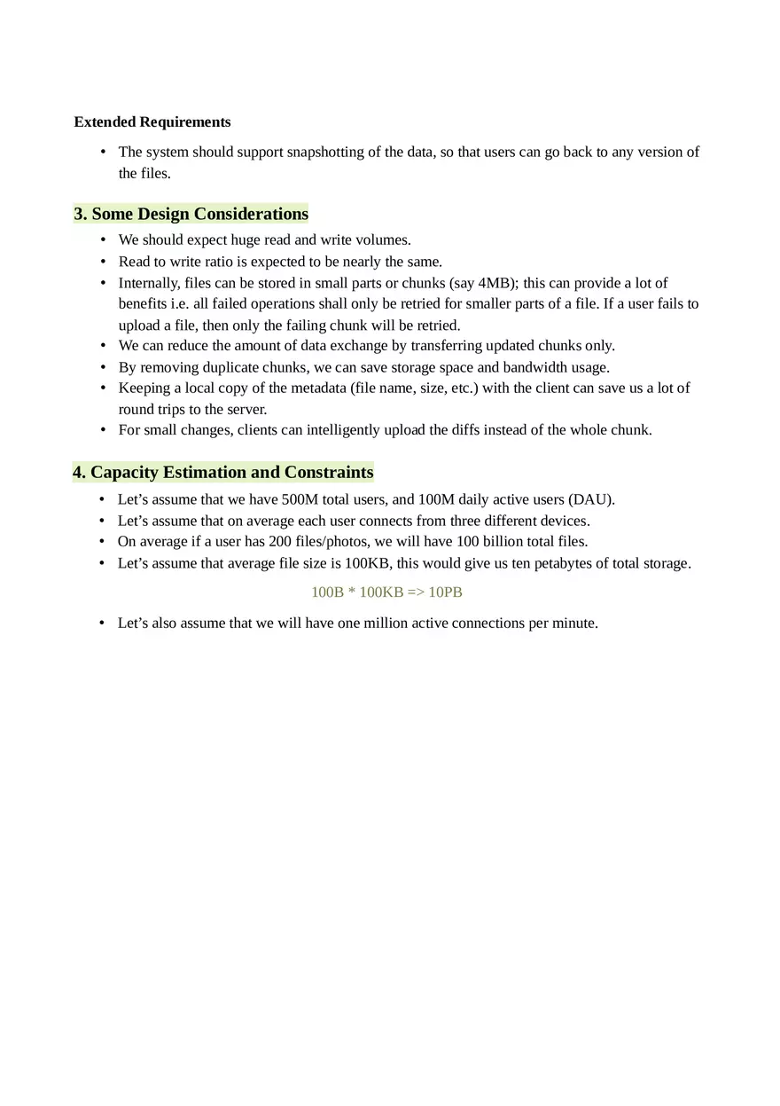 Designing Dropbox - Page 2