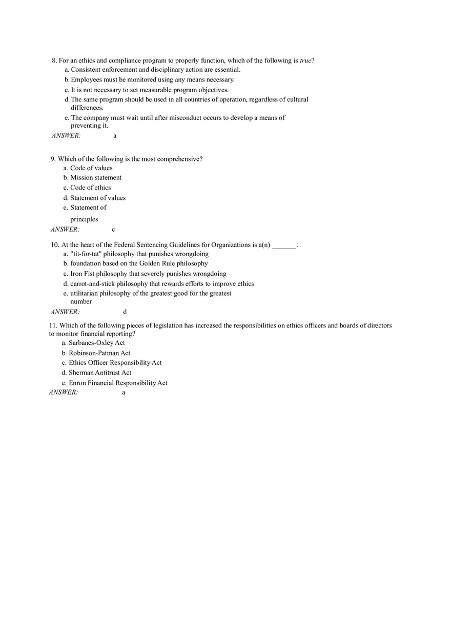 Developing and Implementing an Effective Ethics Program - Page 7