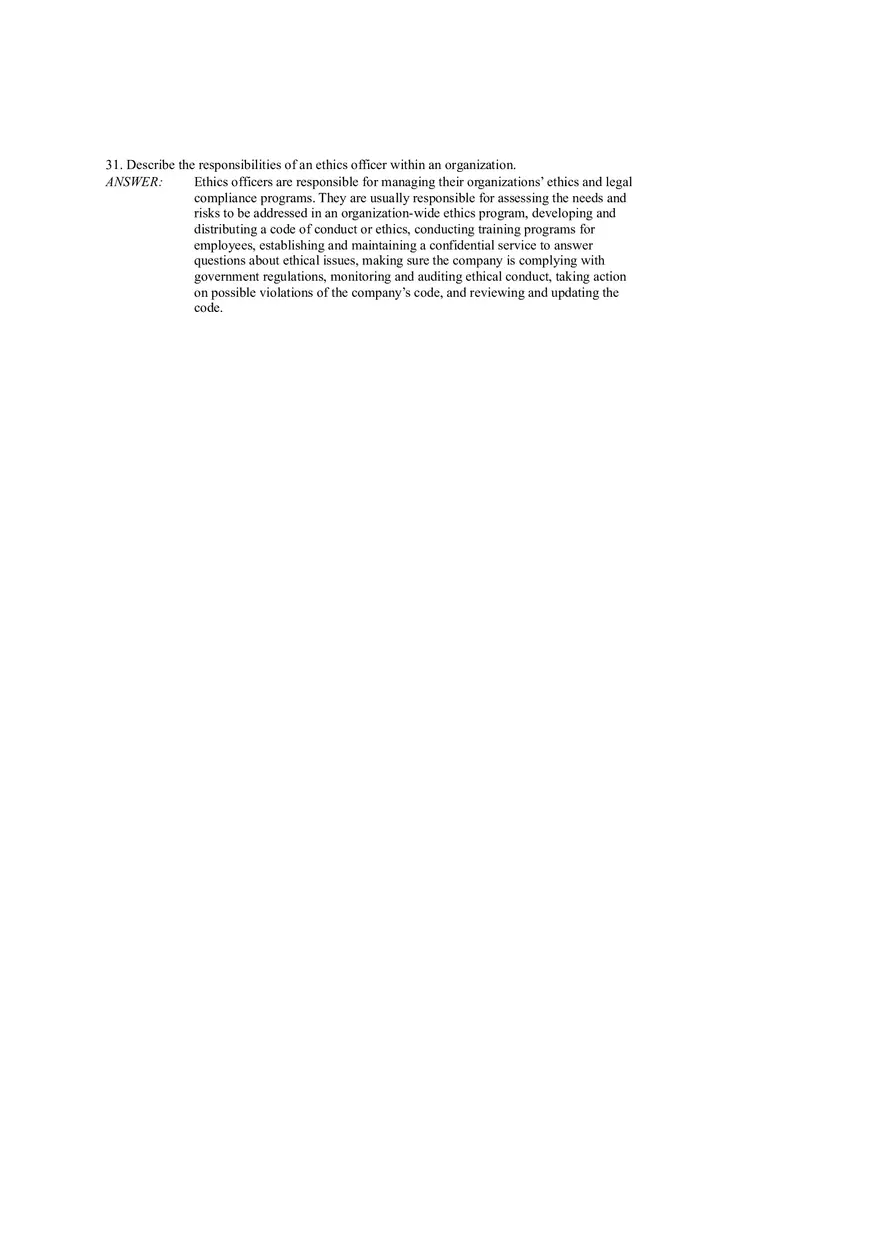 Developing and Implementing an Effective Ethics Program - Page 6