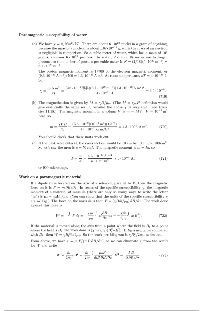 Magnetic Fields in Matter, Solution Manual - Page 14
