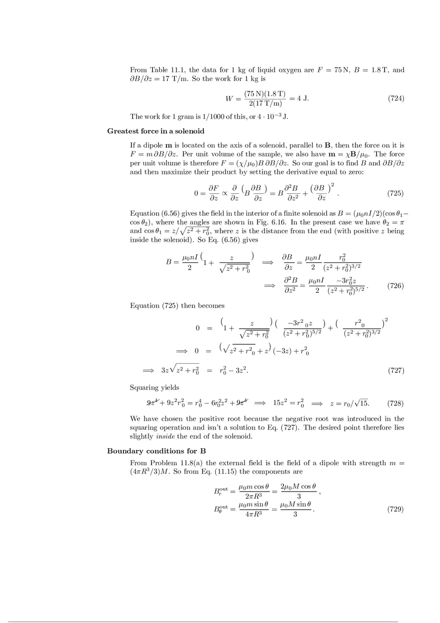 Magnetic Fields in Matter, Solution Manual - Page 15