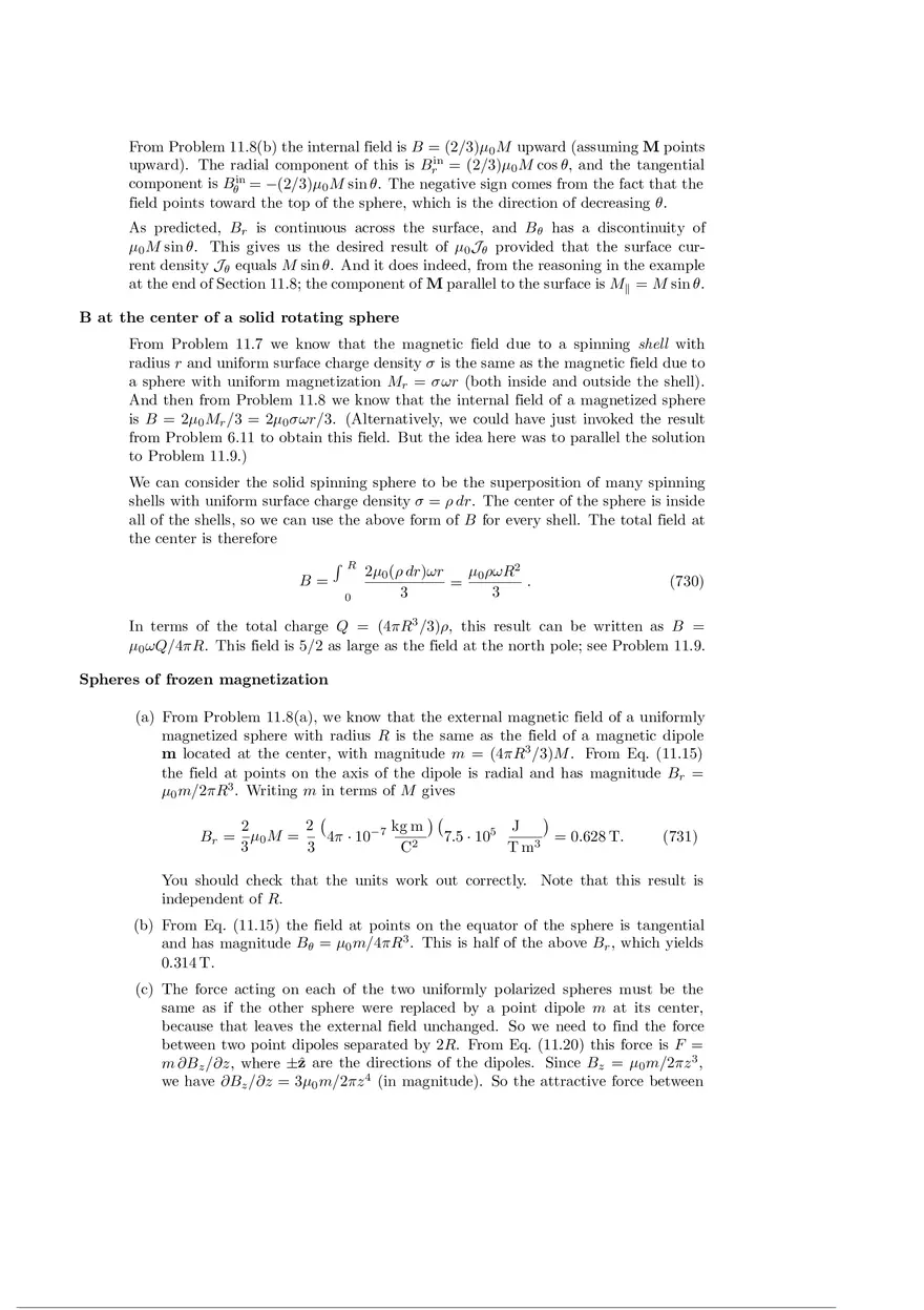 Magnetic Fields in Matter, Solution Manual - Page 3