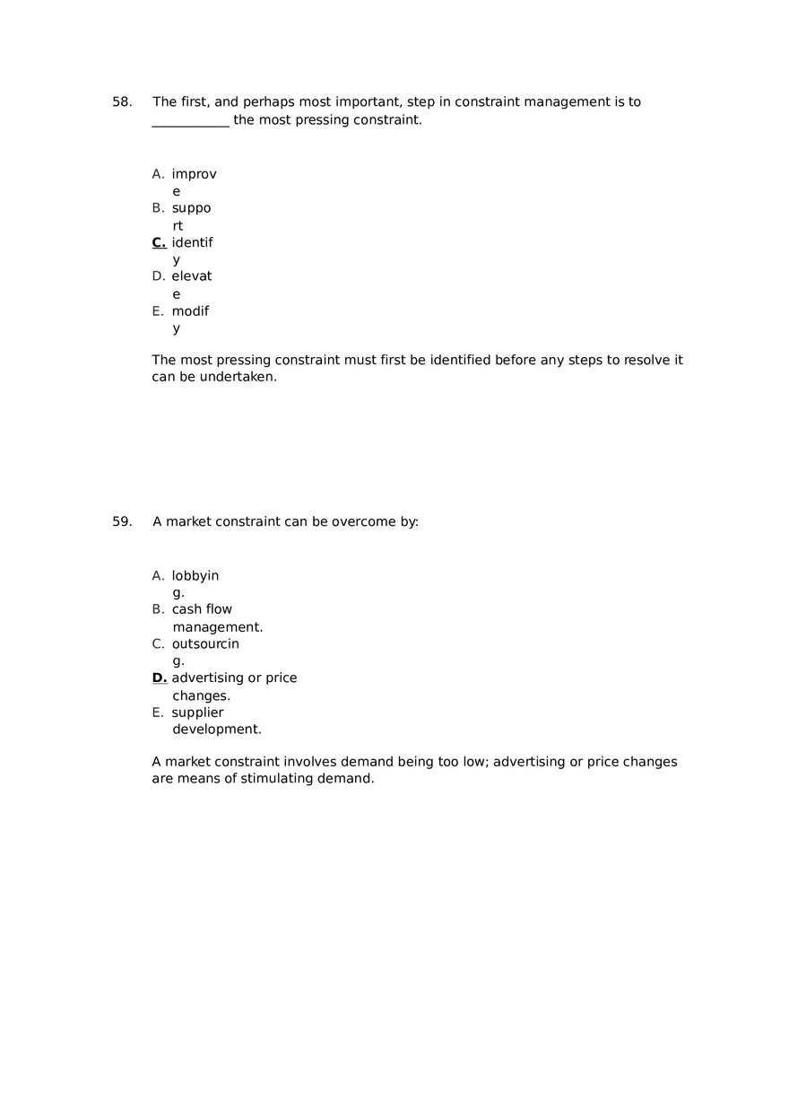 Strategic Capacity Planning for Products and Services Pt 3 - Page 1