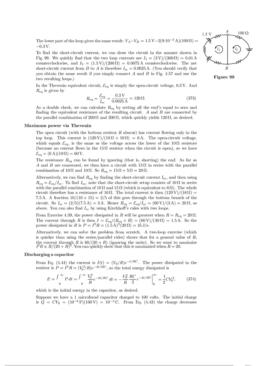 Electric Currents, Solution Manual - Page 9