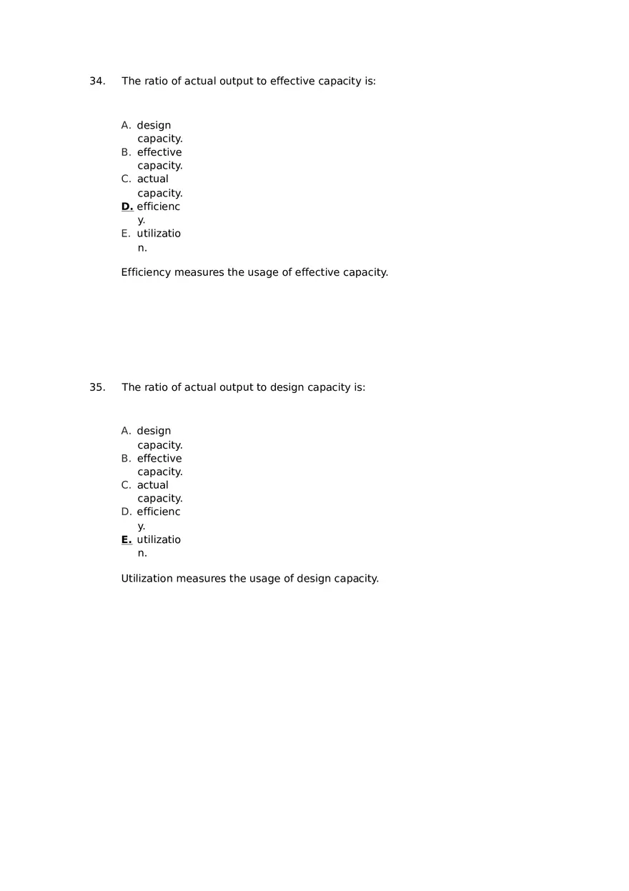 Strategic Capacity Planning for Products and Services Pt 2 - Page 1