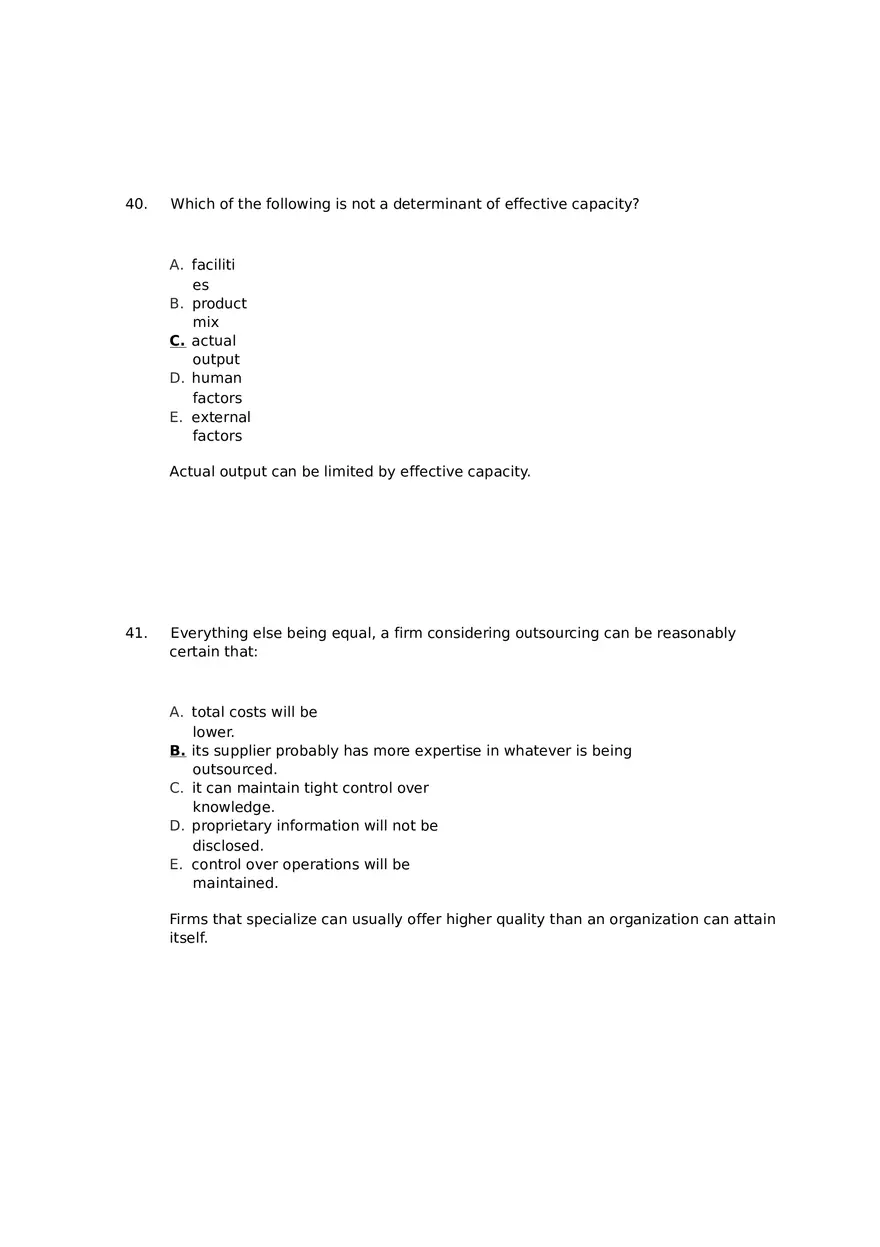Strategic Capacity Planning for Products and Services Pt 2 - Page 6