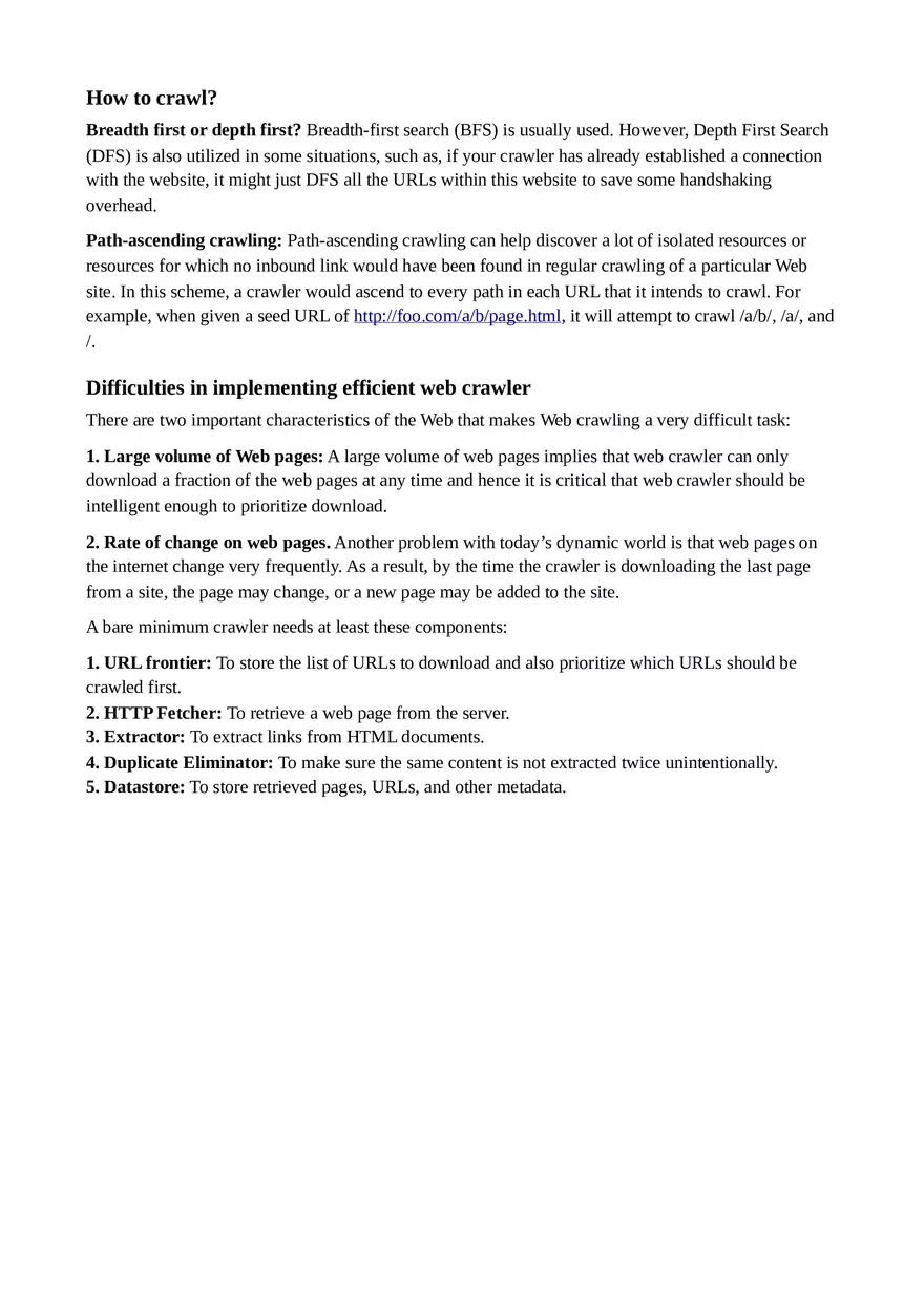 Designing a Web Crawler - Page 3