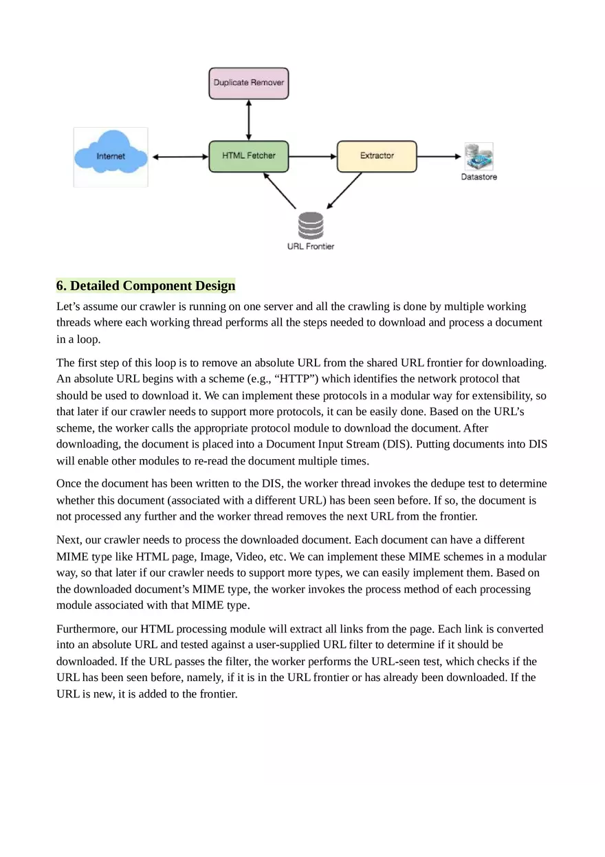 Designing a Web Crawler - Page 4