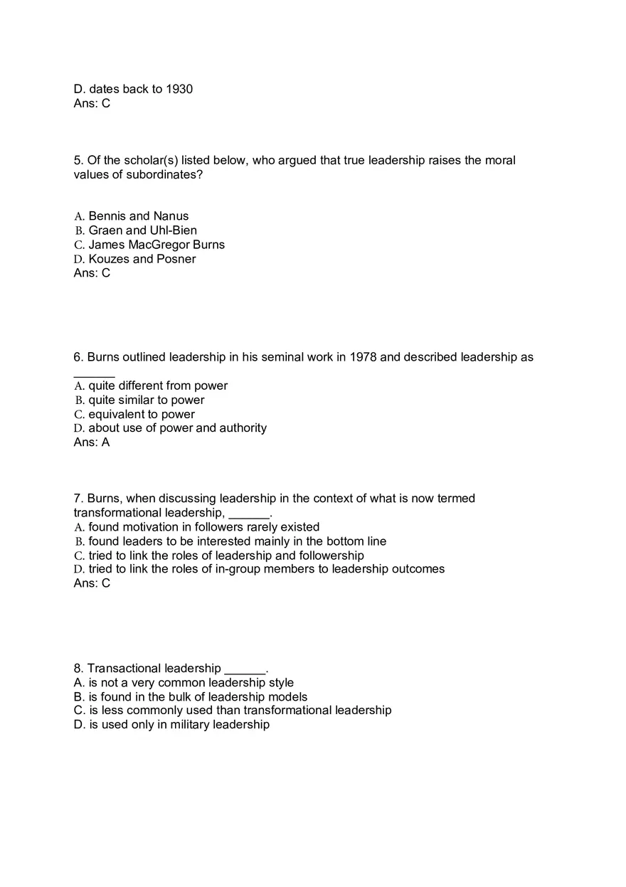 Transformational Leadership Pt 1 - Page 2