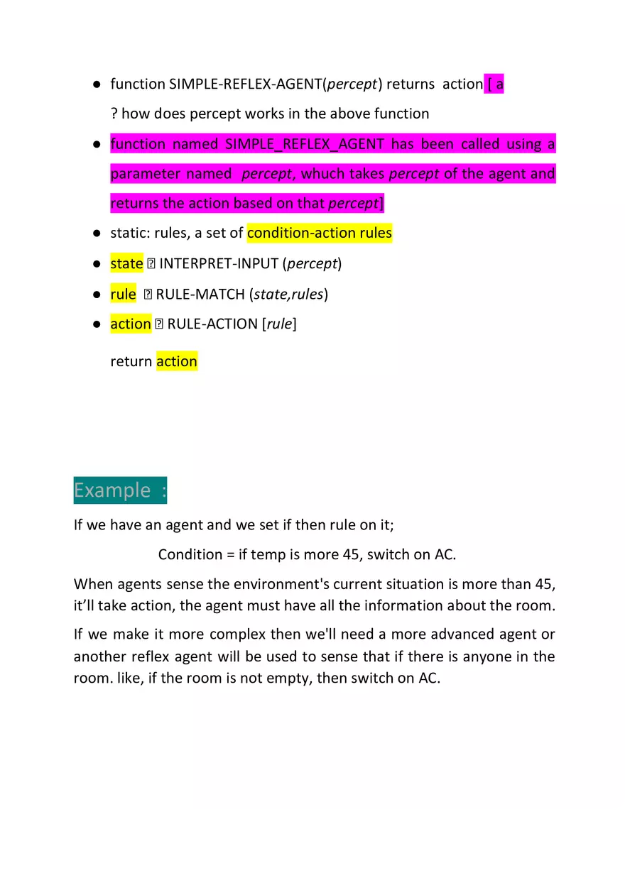Simple Reflex Agent - Page 4