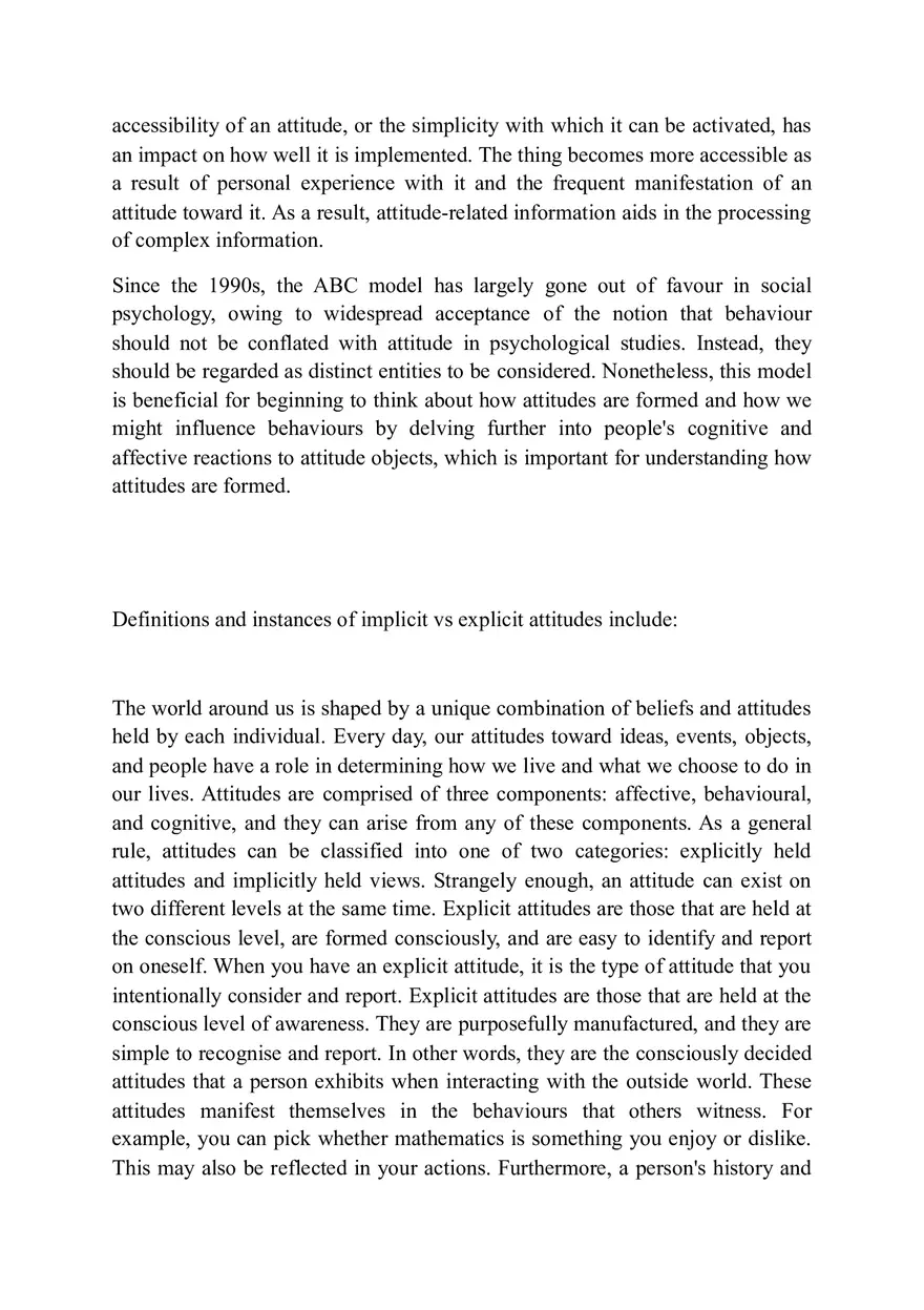 The ABC Model of Attitudes - Page 3