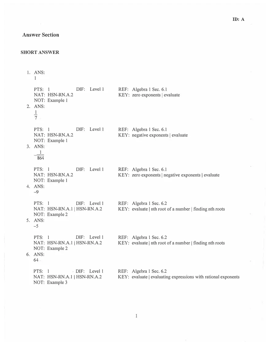 Study Guide With Answers - Page 7