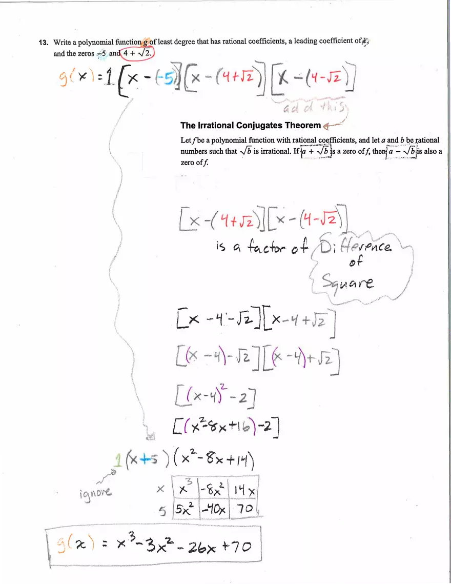 Quartic Equations and Repeated Solutions of Algebra - Page 4