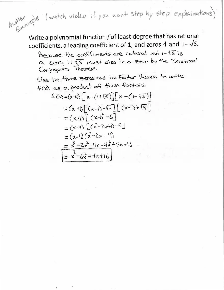 Quartic Equations and Repeated Solutions of Algebra - Page 5