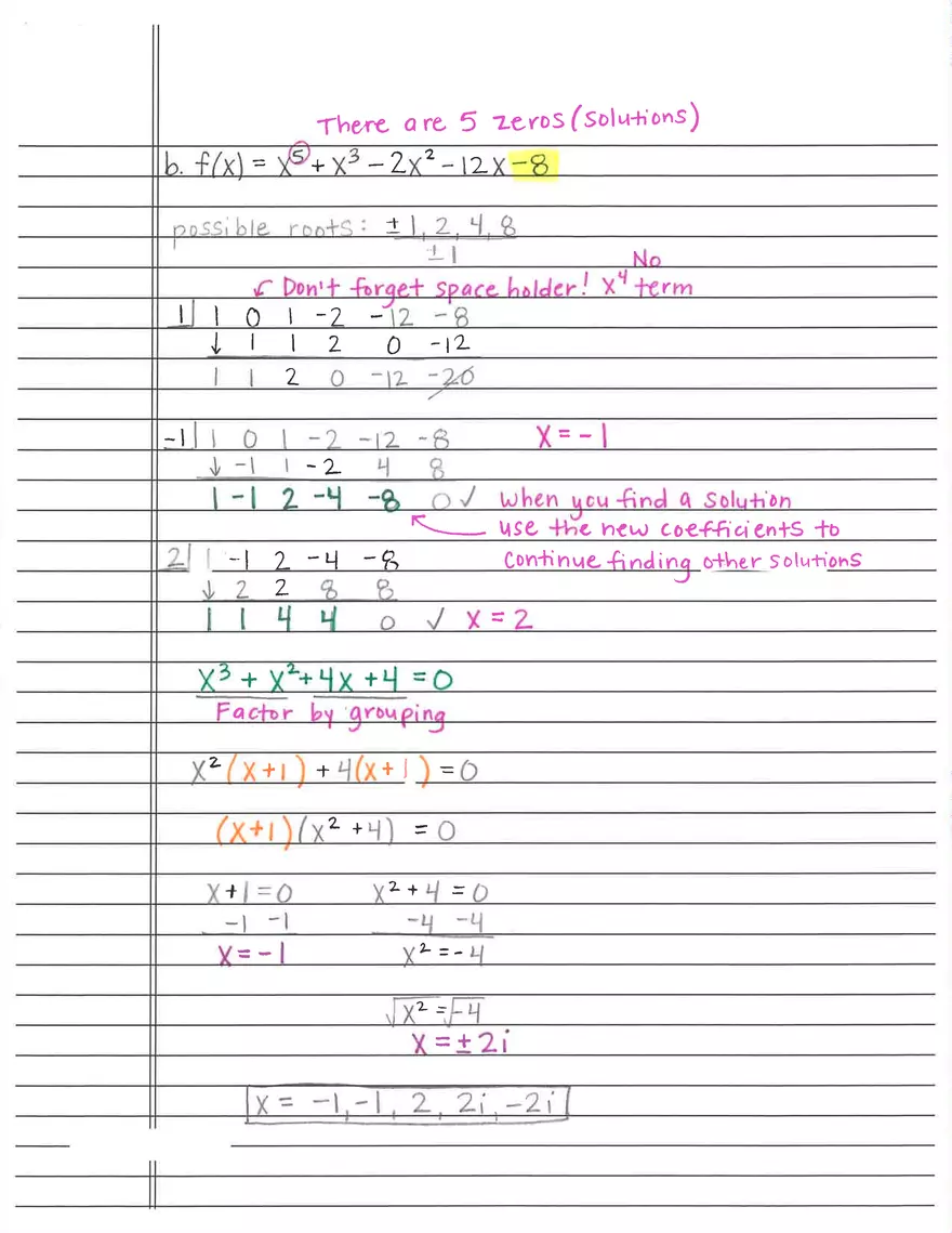 The Fundamental Theorem of Algebra - Page 3