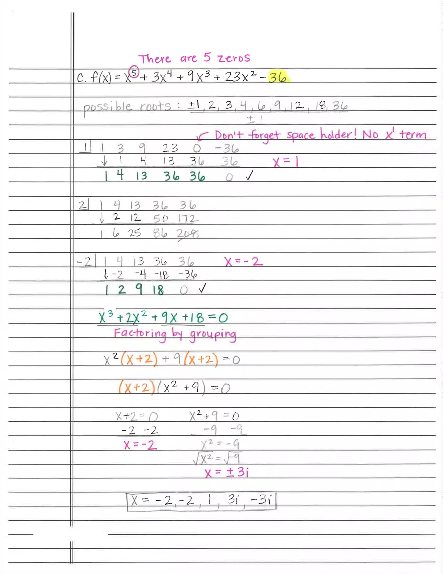 The Fundamental Theorem of Algebra - Page 4
