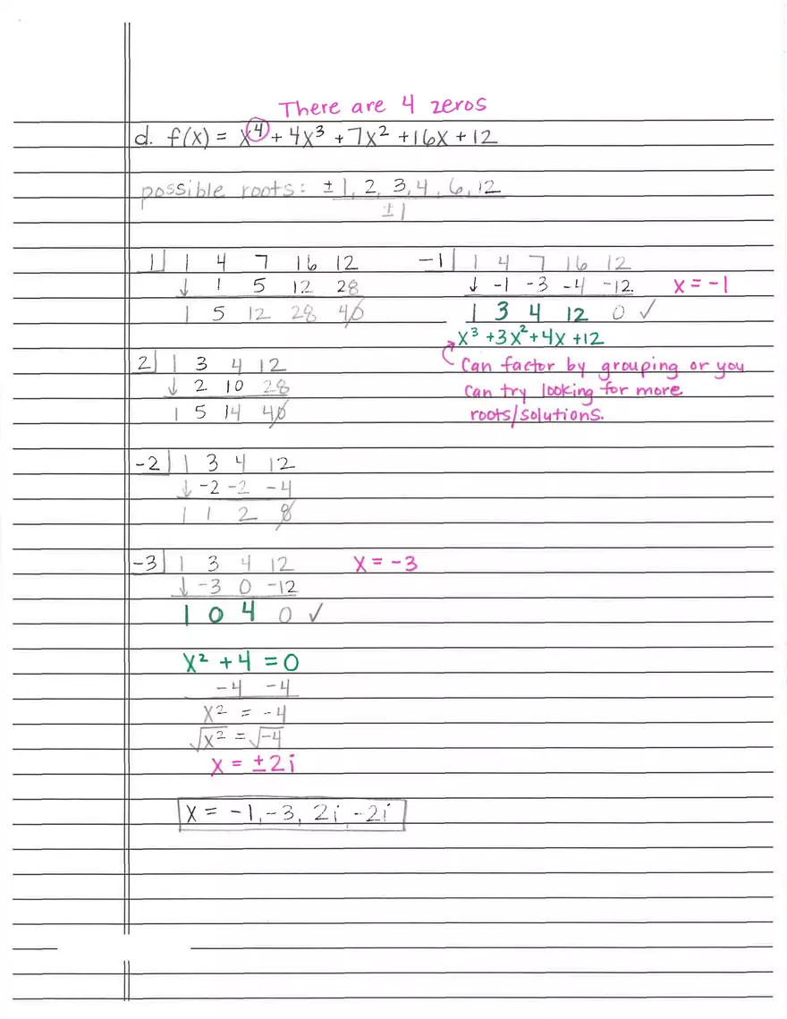 The Fundamental Theorem of Algebra - Page 5