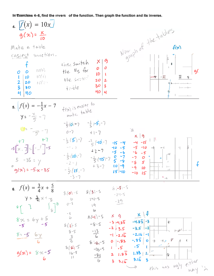 lnverse of а Function - Page 4