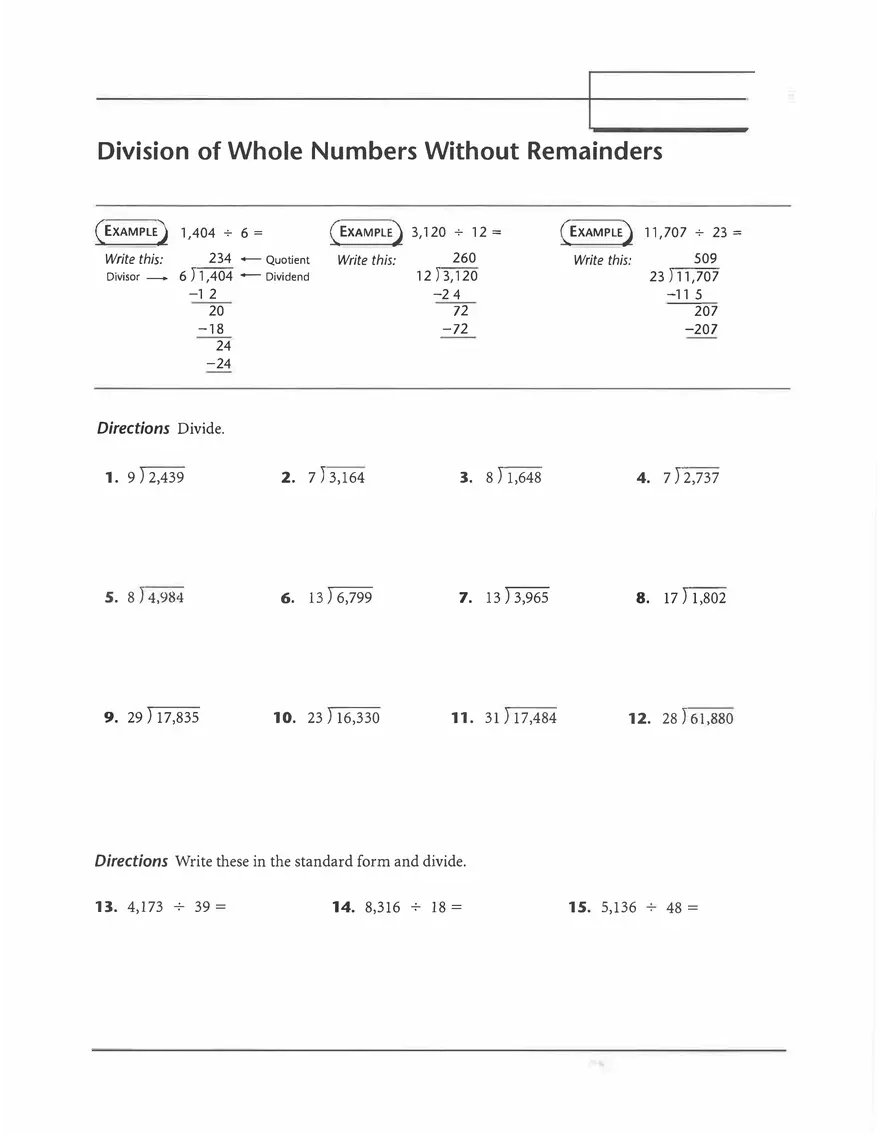 Addition of Whole Numbers in Mathematics - Page 8