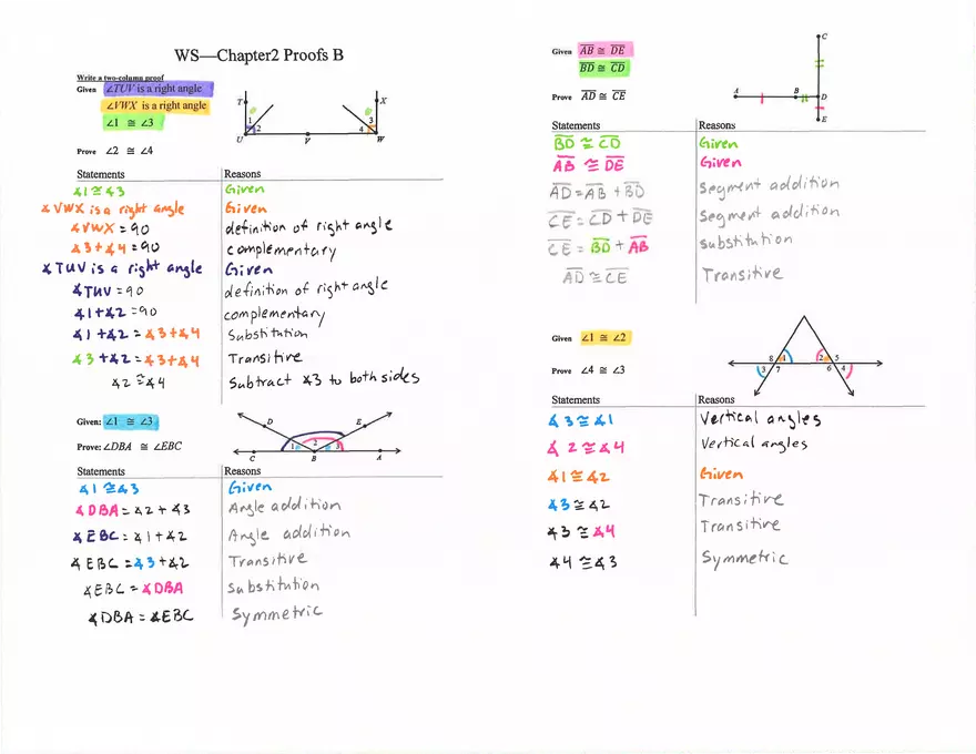 Chapter 2 Proofs В of Geometry - Page 2