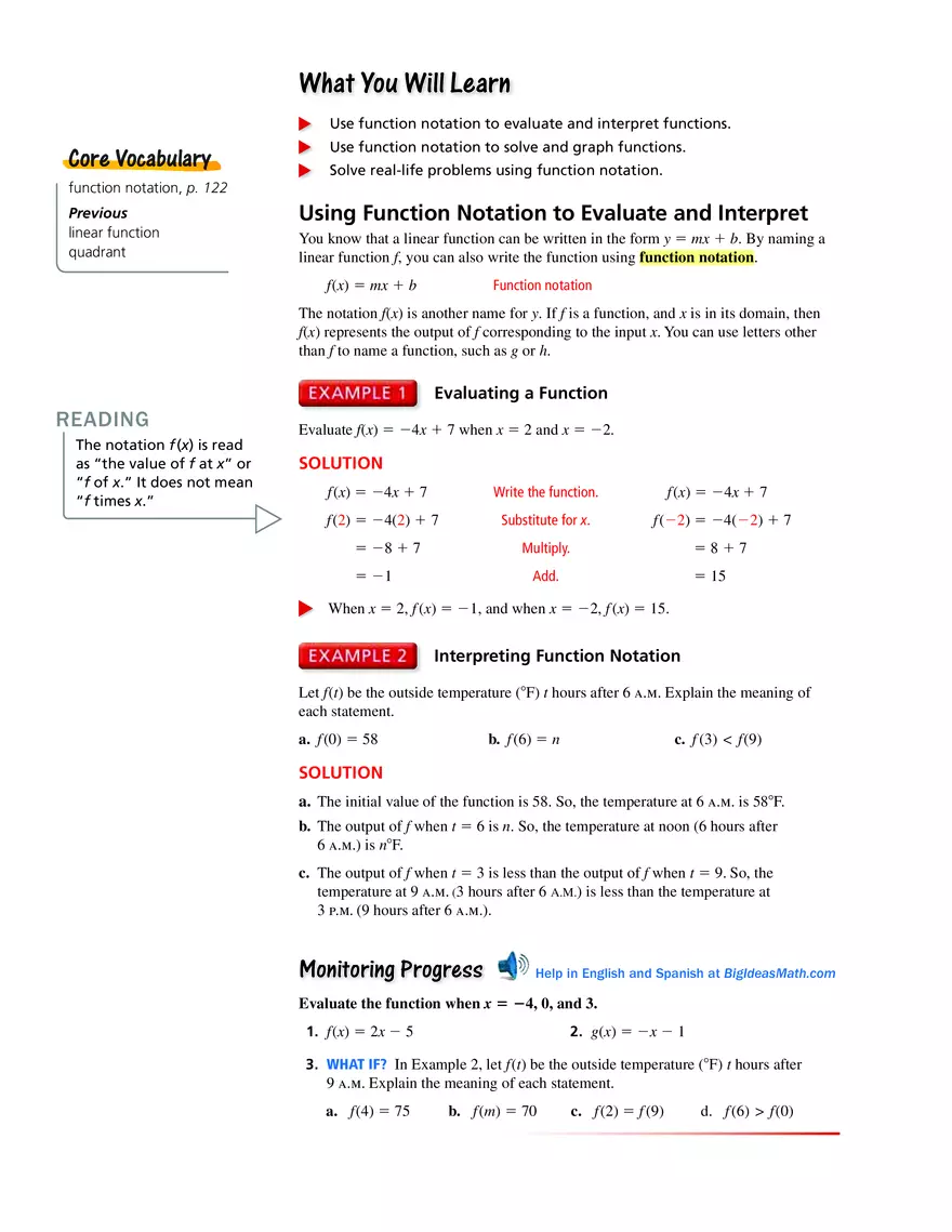 Matching Functions with Their Graphs - Page 2