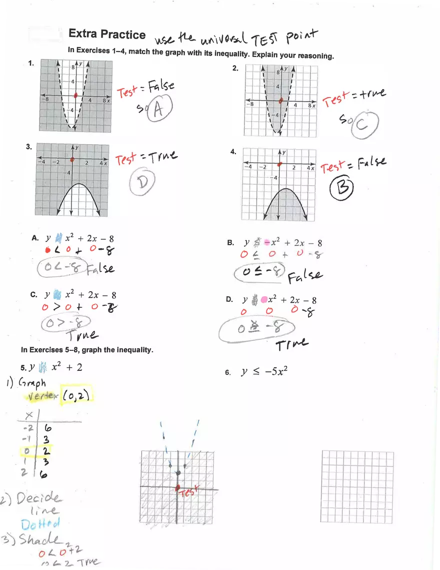 Quadratic lnequalities of Algebra - Page 3