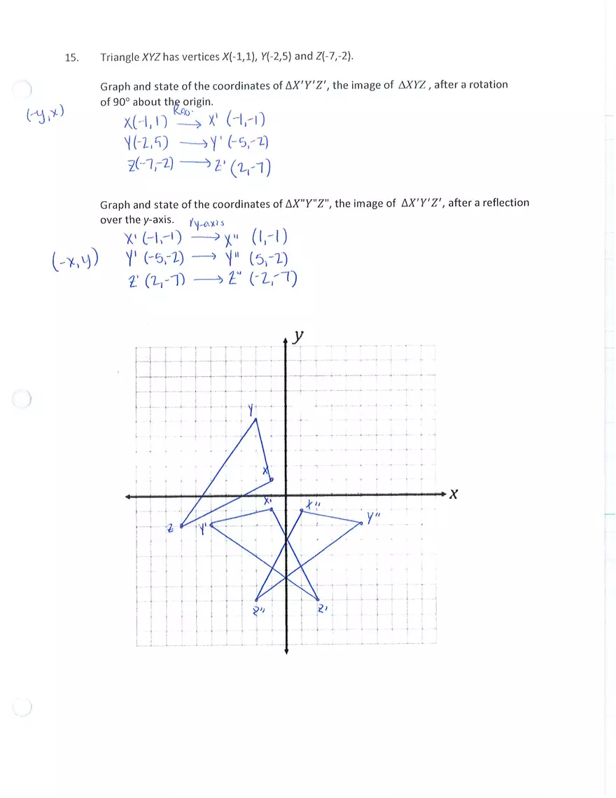 Unit 3 Review Fundamentals of Geometry - Page 5