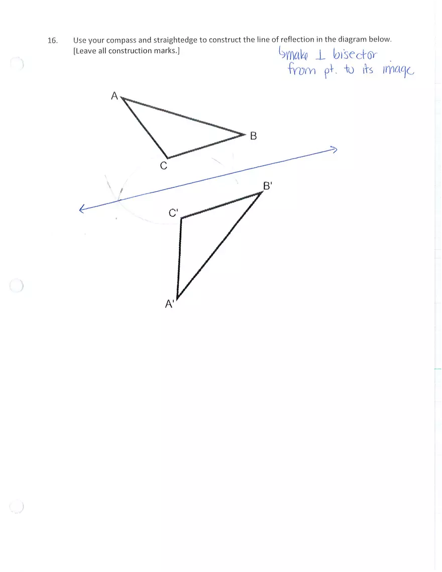 Unit 3 Review Fundamentals of Geometry - Page 6