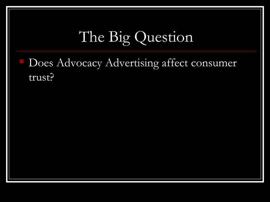 Advocacy Advertising - Believe it or Not - Page 5