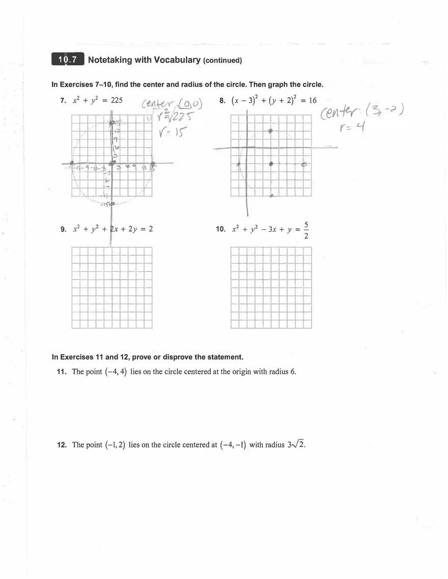 Lines and Segments That lntersect Circles - Page 6