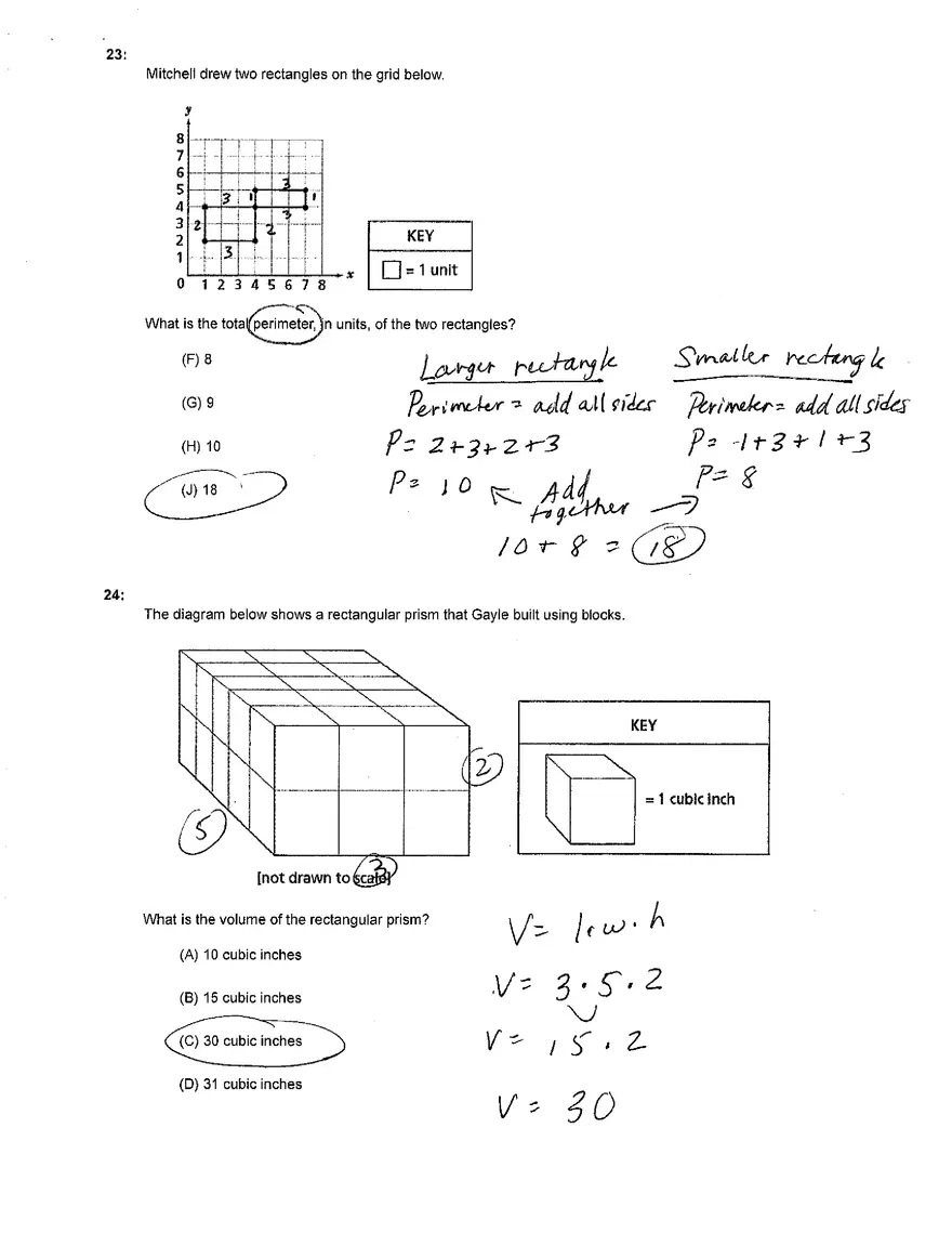 Practice Questions for the State Test of Geometry - Page 9