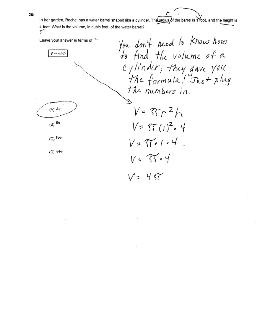 Practice Questions for the State Test of Geometry - Page 11