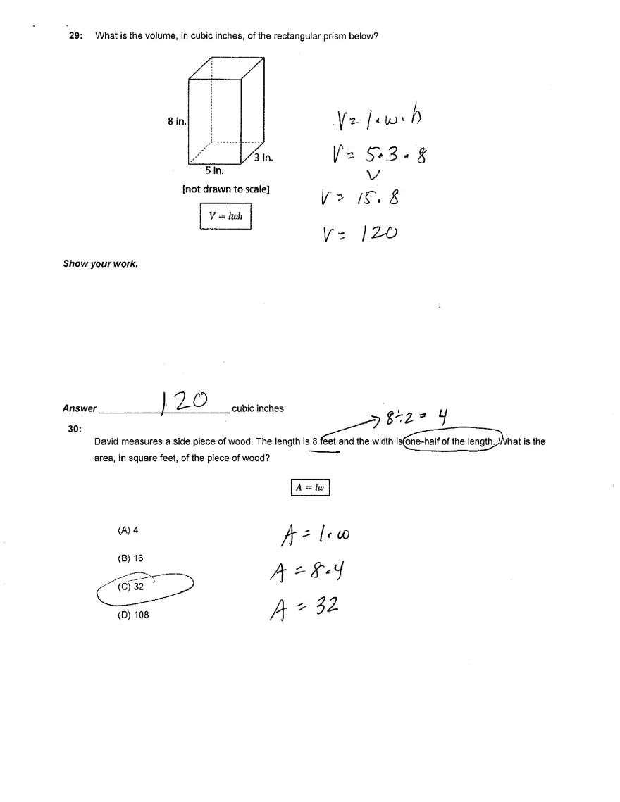 Practice Questions for the State Test of Geometry - Page 14