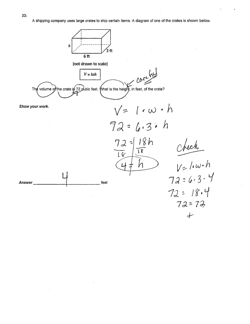 Practice Questions for the State Test of Geometry - Page 17