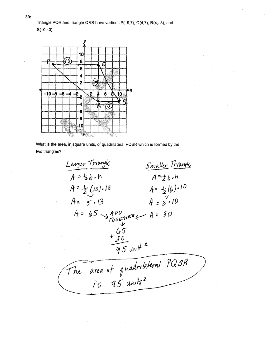 Practice Questions for the State Test of Geometry - Page 21