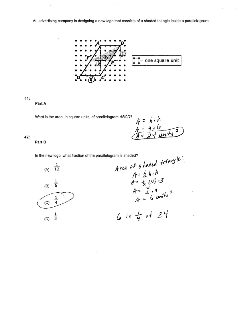 Practice Questions for the State Test of Geometry - Page 23