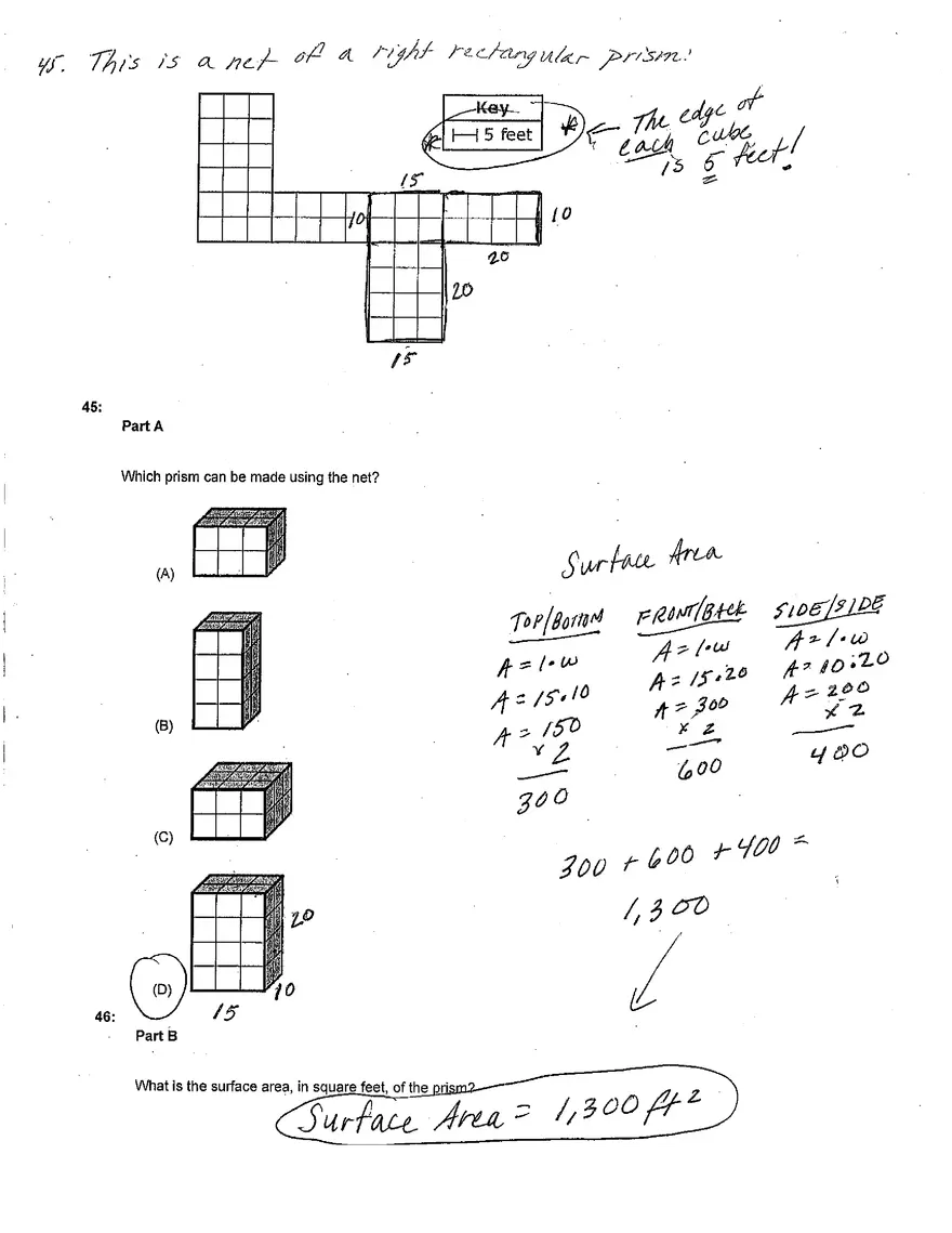 Practice Questions for the State Test of Geometry - Page 26