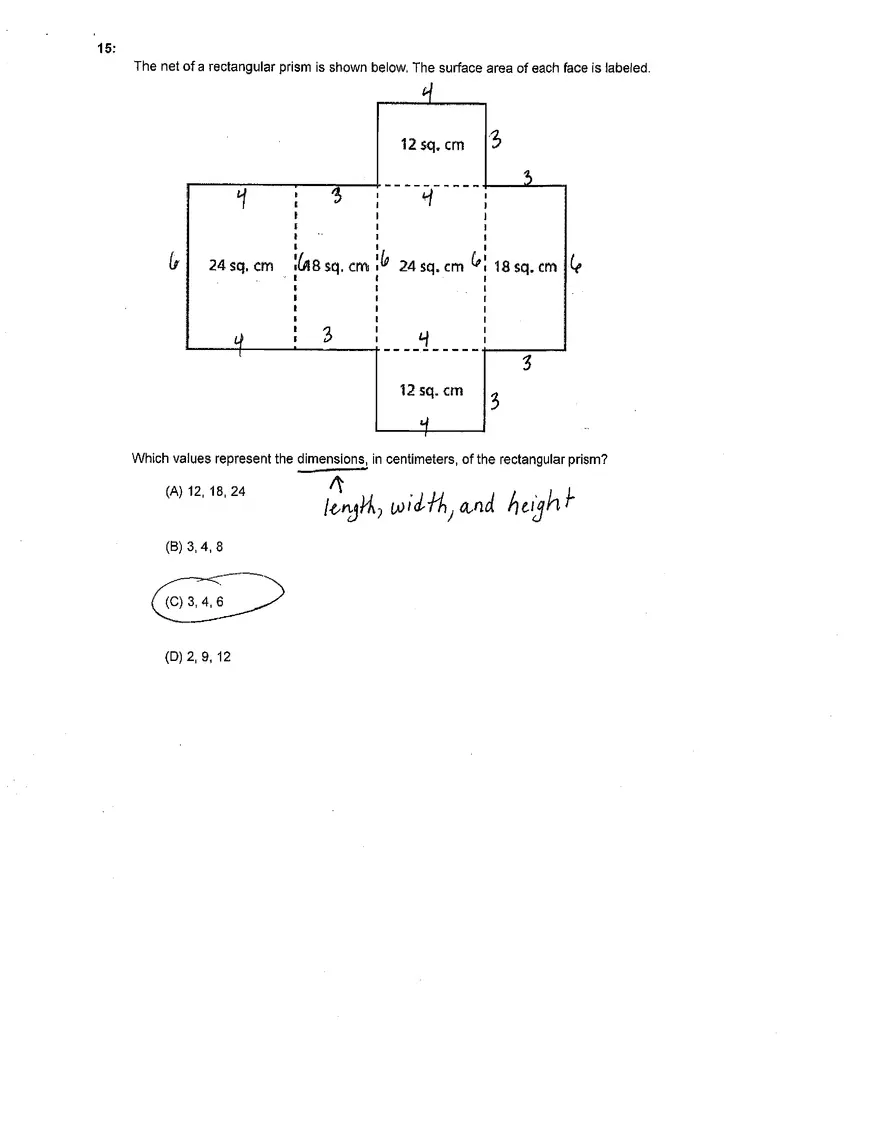 Practice Questions for the State Test of Geometry - Page 3