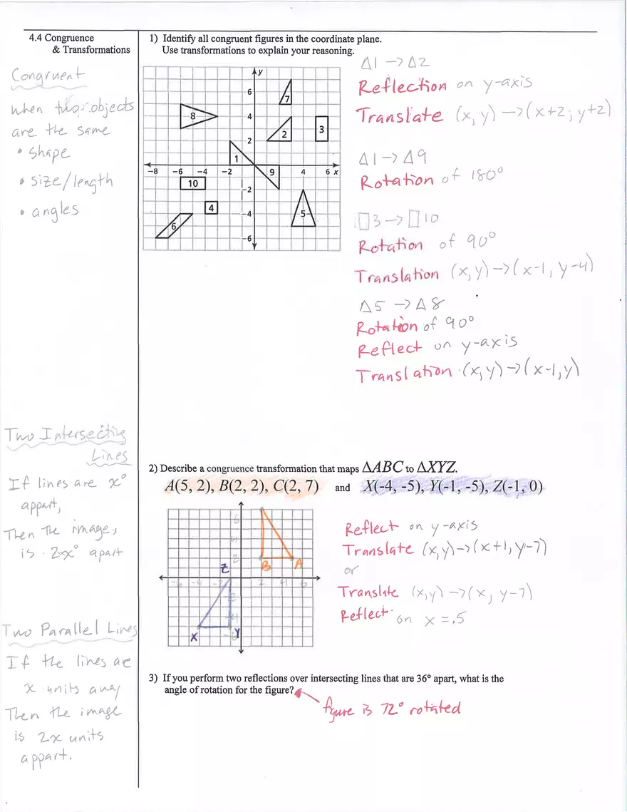 Chapter 4 Study Geometry Guide - Page 4