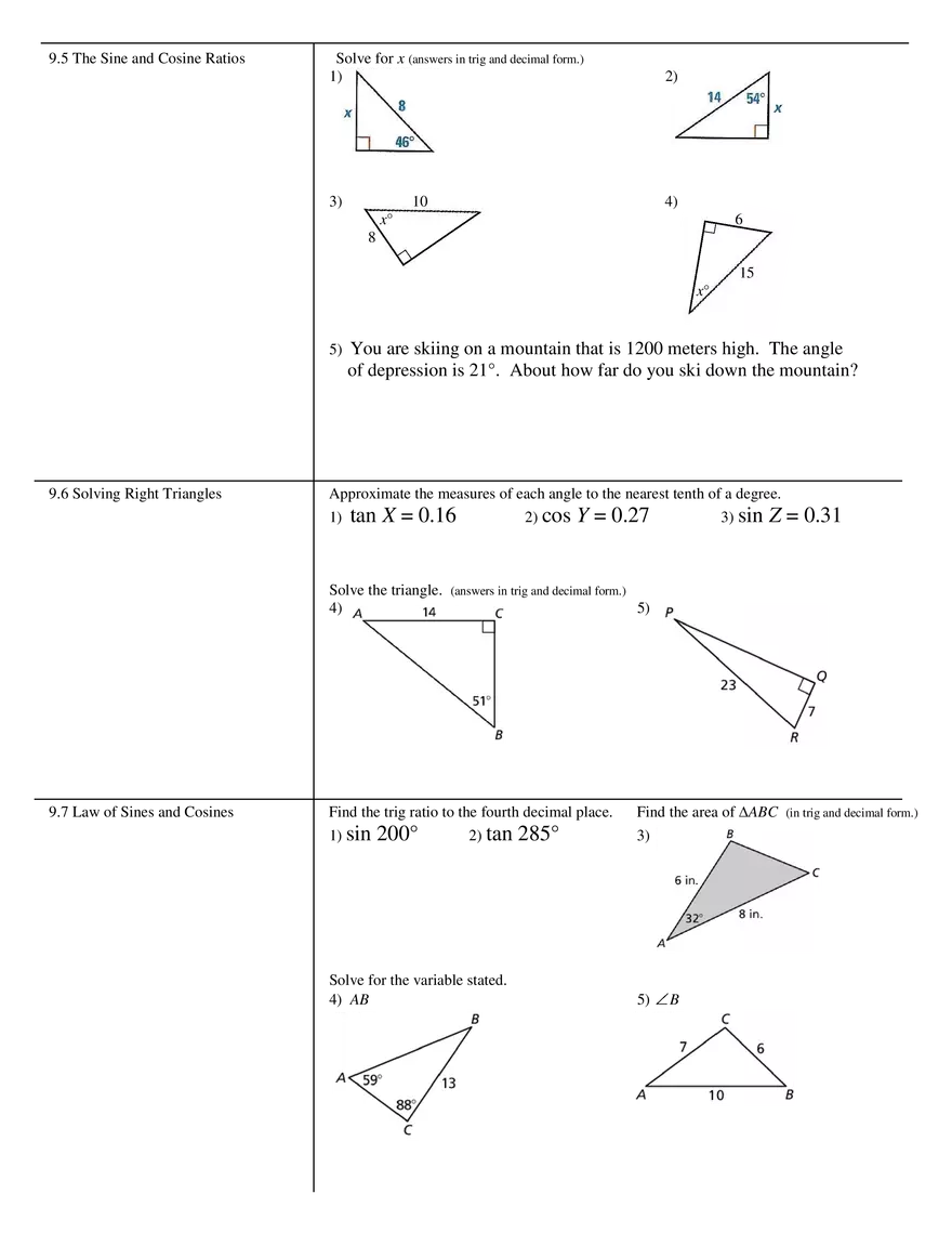 Chapter 9 Study Guide of Geometry - Page 2